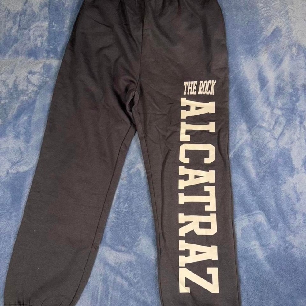 The‎ Rock Alcatraz grey sweatpants men Size XXL